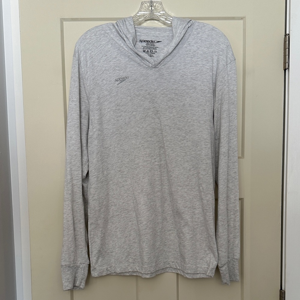 Speedo Men's Light Gray Hoodie